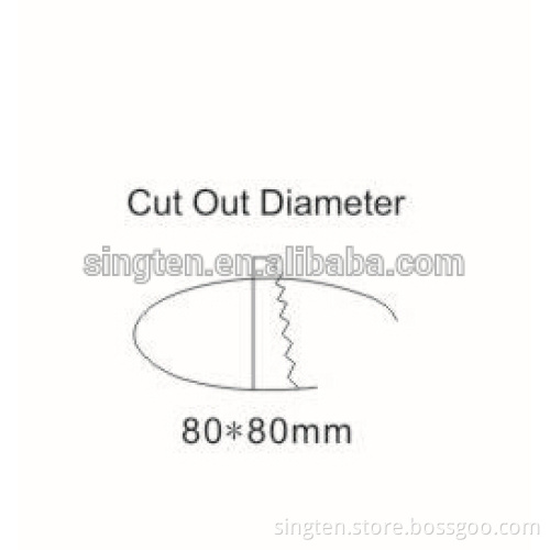 12w movable led ceiling mount light fixture
